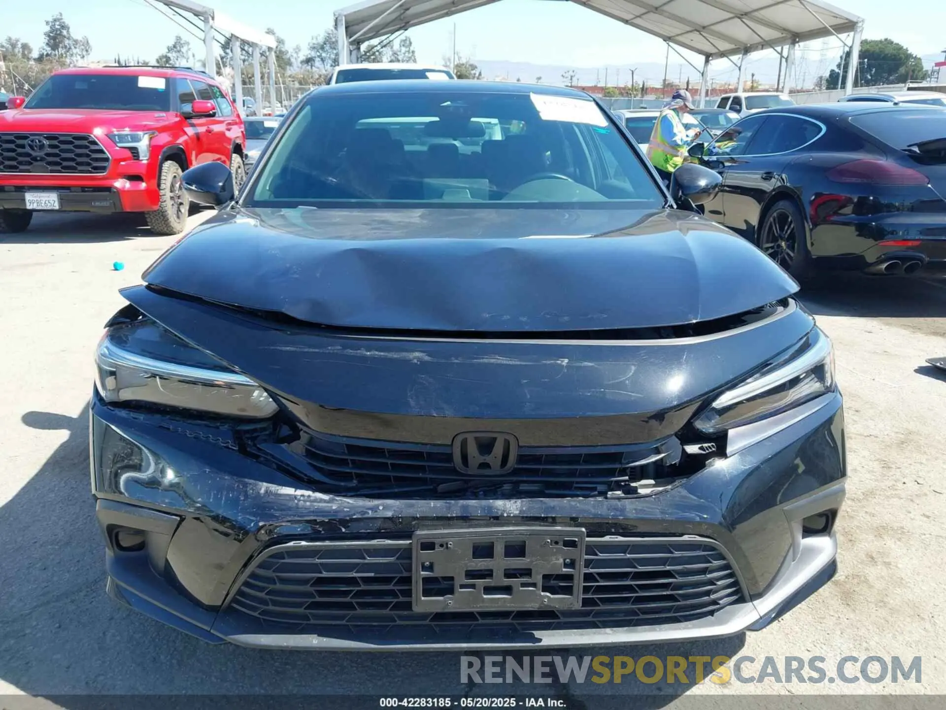 12 Photograph of a damaged car 2HGFE2F59NH601695 HONDA CIVIC 2022