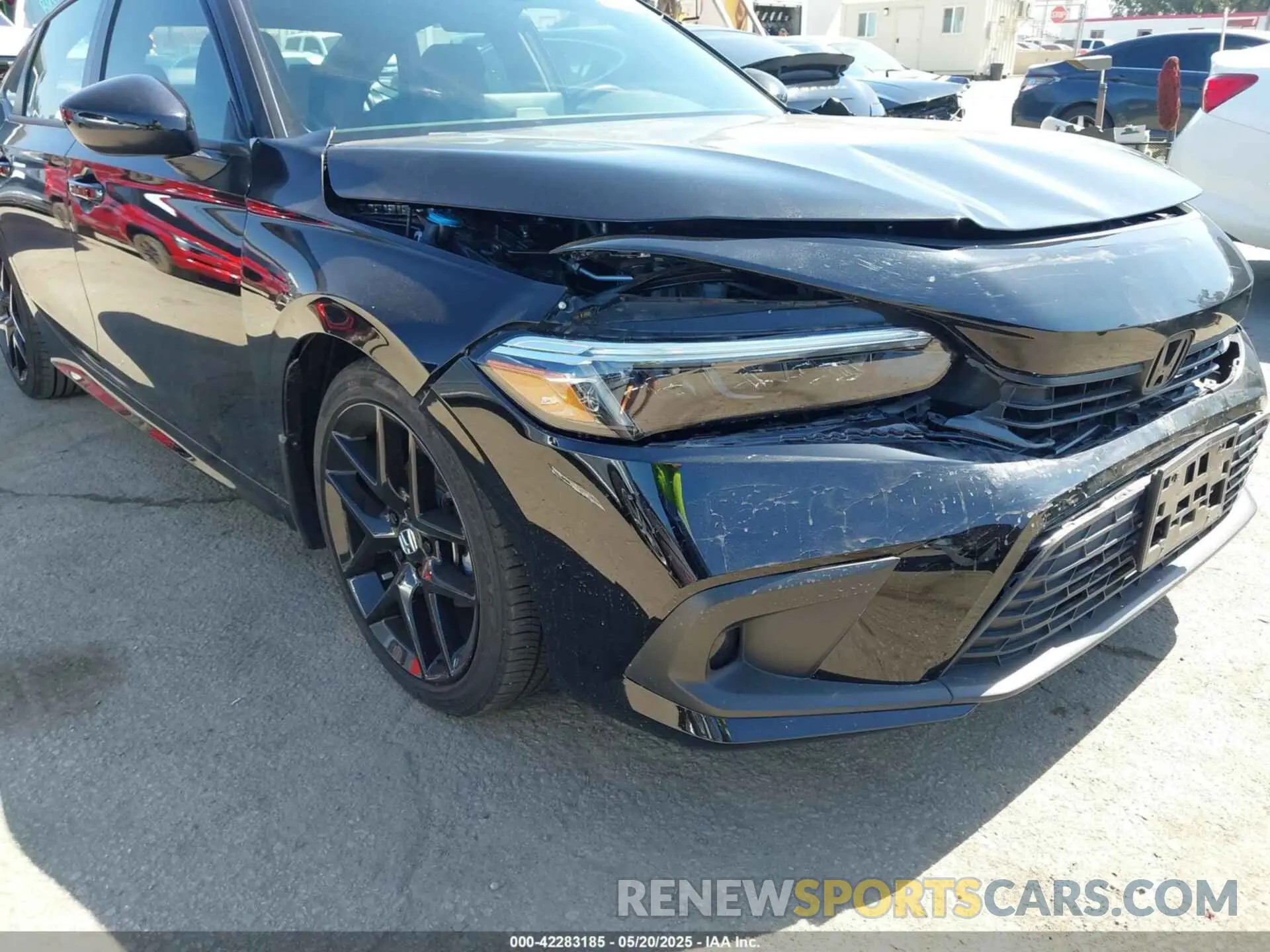 18 Photograph of a damaged car 2HGFE2F59NH601695 HONDA CIVIC 2022