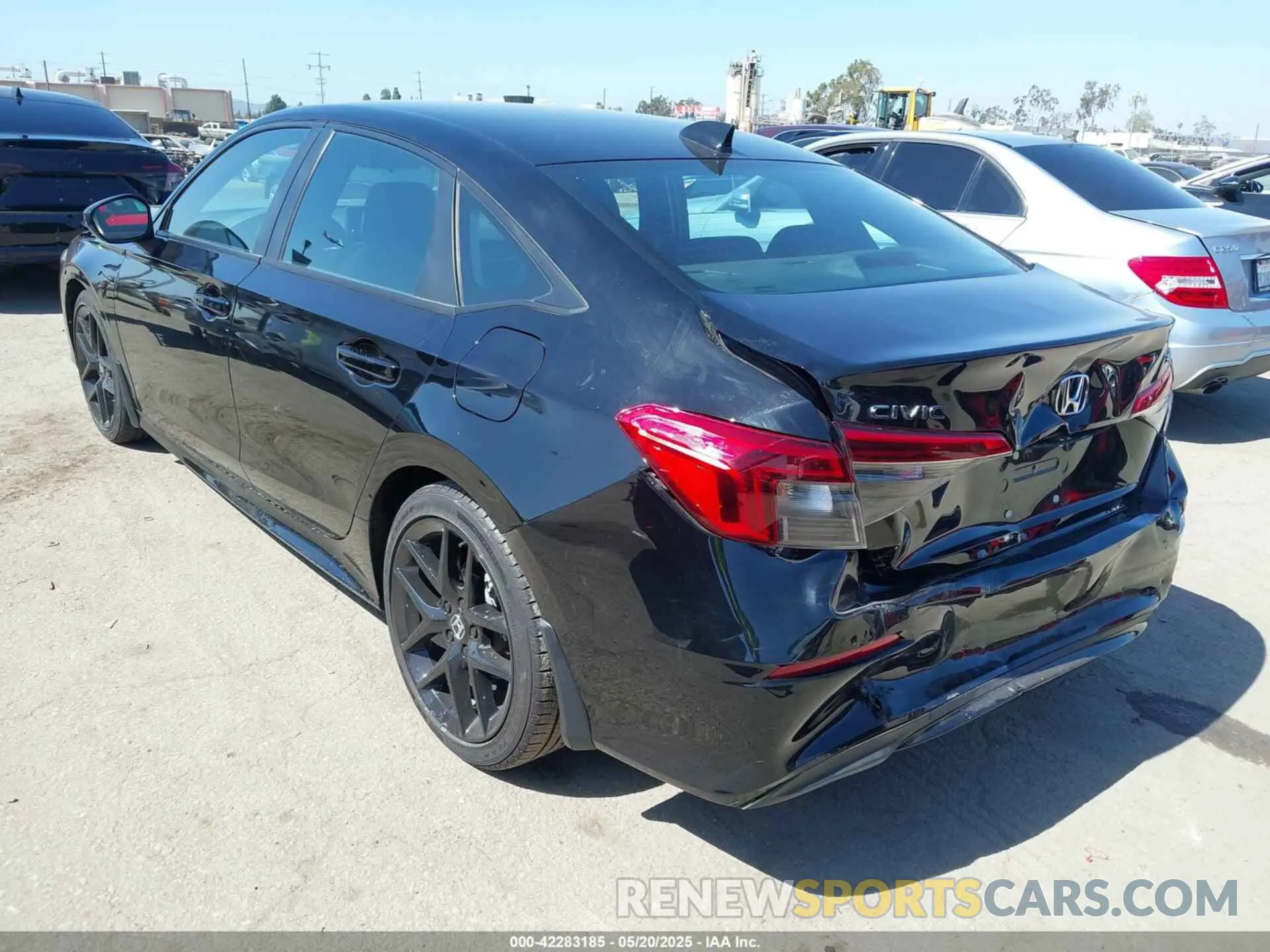 3 Photograph of a damaged car 2HGFE2F59NH601695 HONDA CIVIC 2022