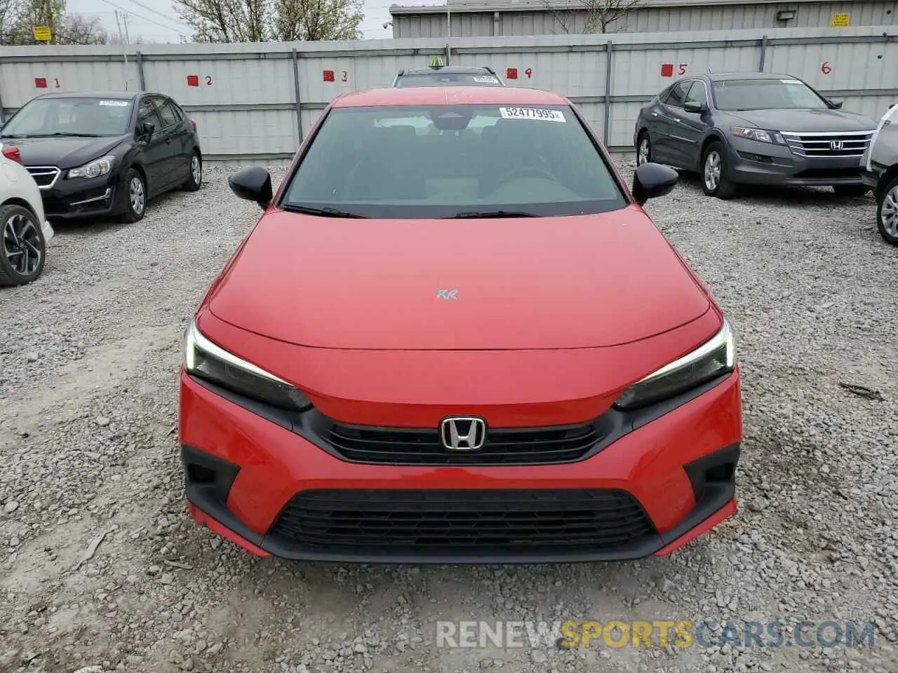 5 Photograph of a damaged car 2HGFE2F59NH603186 HONDA CIVIC 2022