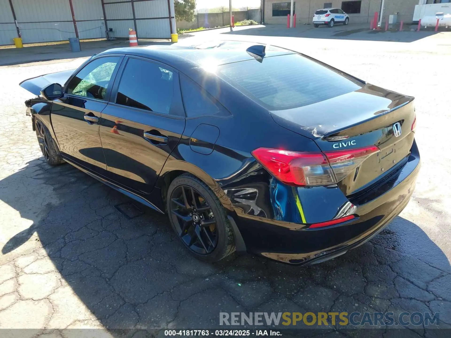 3 Photograph of a damaged car 2HGFE2F59NH603706 HONDA CIVIC 2022