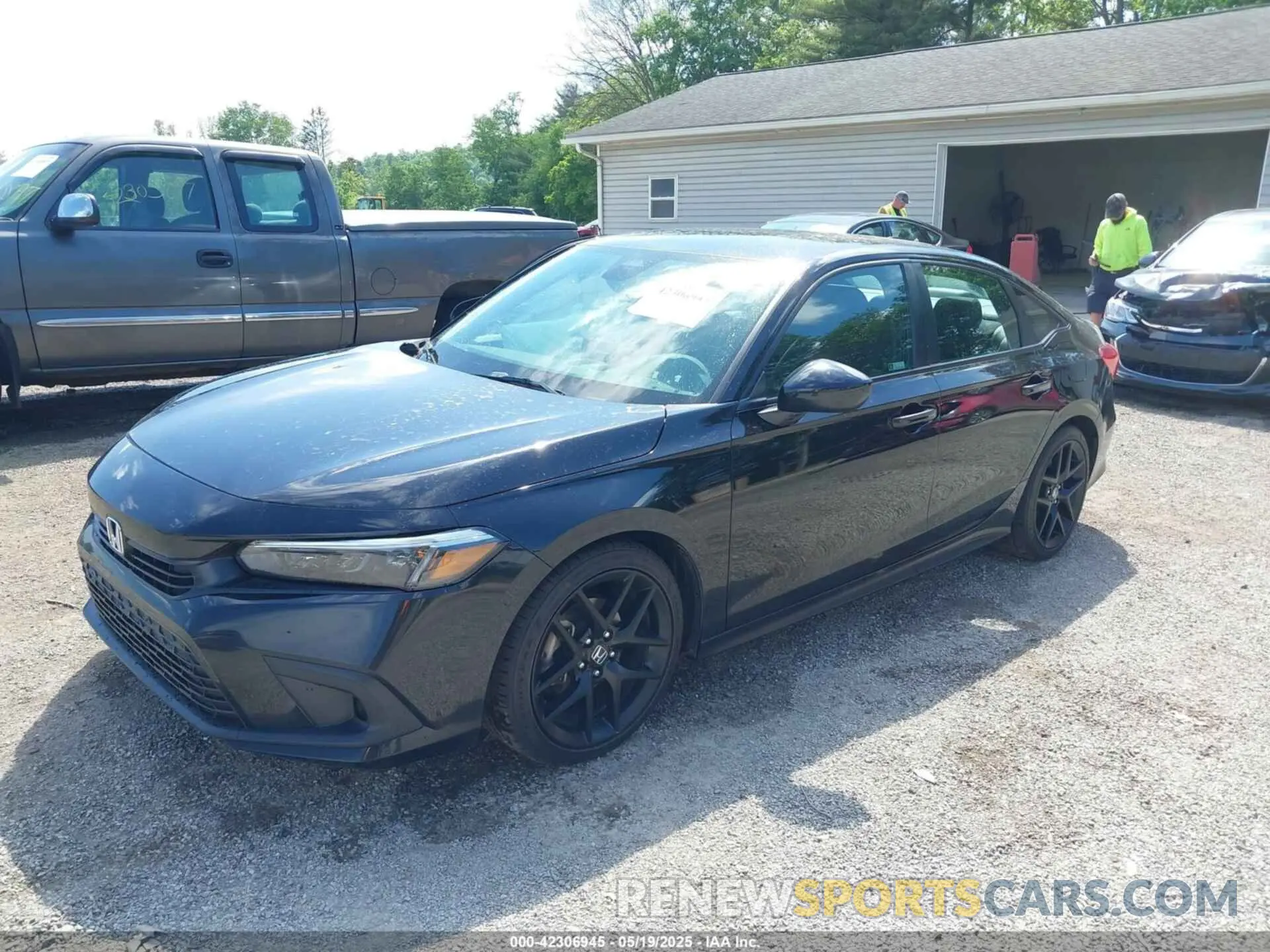 2 Photograph of a damaged car 2HGFE2F59NH608081 HONDA CIVIC 2022