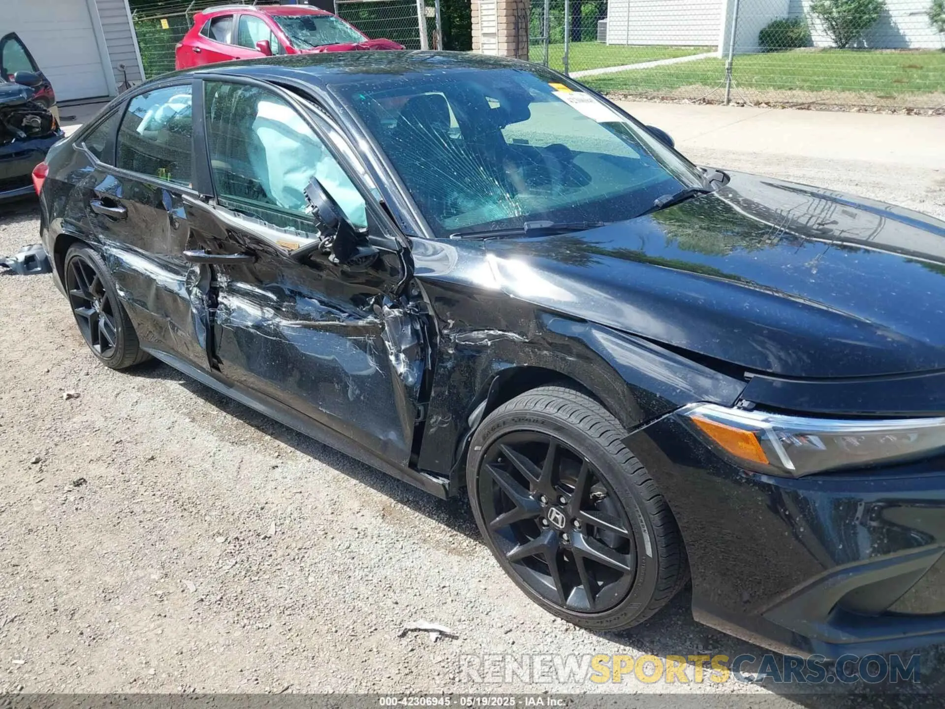 6 Photograph of a damaged car 2HGFE2F59NH608081 HONDA CIVIC 2022