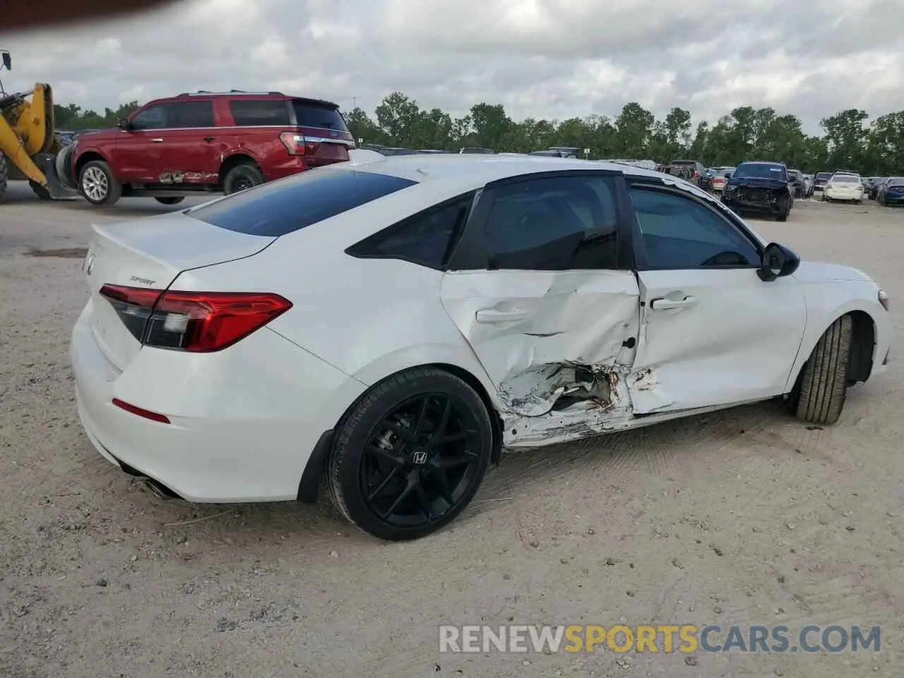 3 Photograph of a damaged car 2HGFE2F59NH608730 HONDA CIVIC 2022