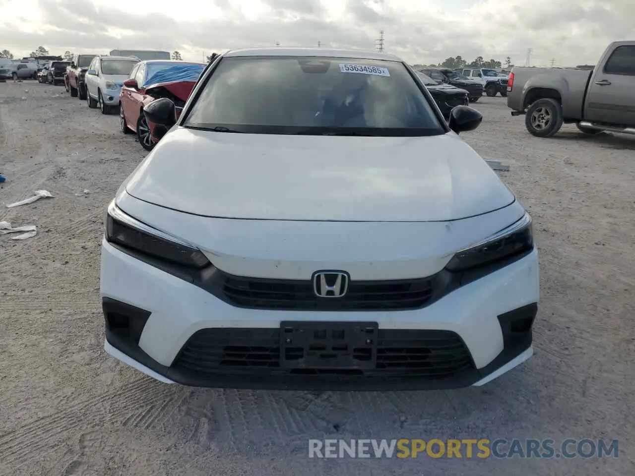 5 Photograph of a damaged car 2HGFE2F59NH608730 HONDA CIVIC 2022