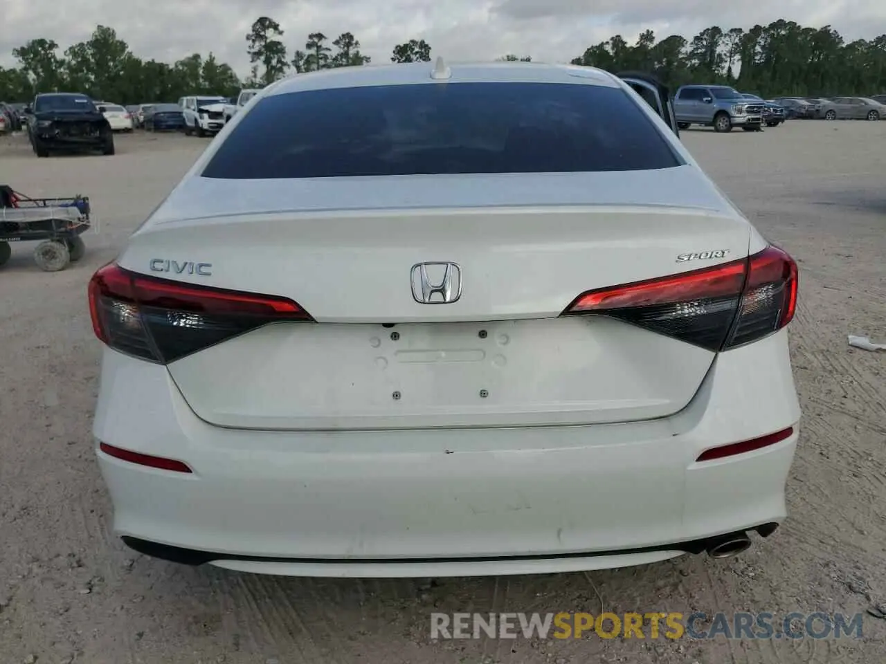 6 Photograph of a damaged car 2HGFE2F59NH608730 HONDA CIVIC 2022