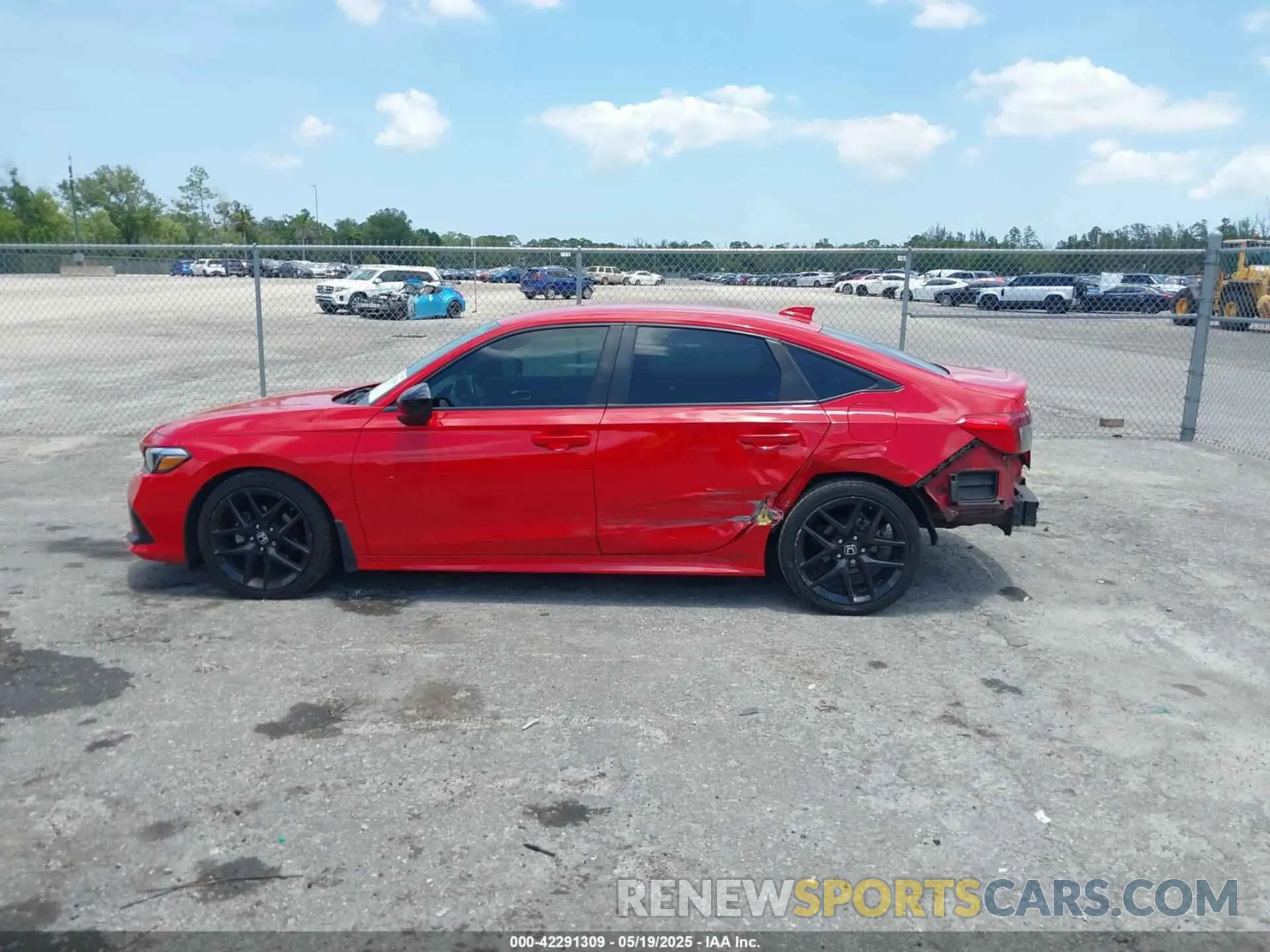 14 Photograph of a damaged car 2HGFE2F59NH609053 HONDA CIVIC 2022