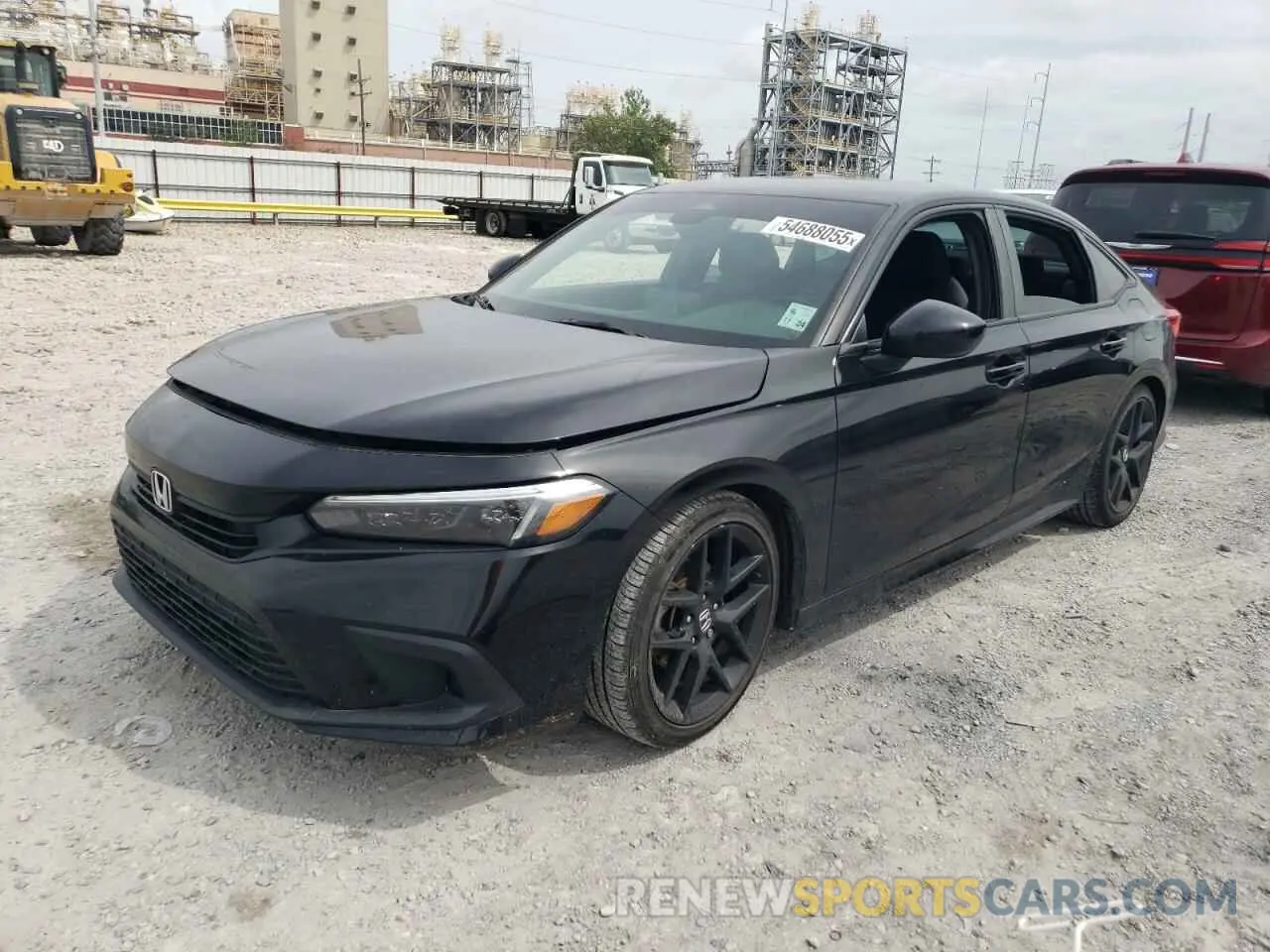 1 Photograph of a damaged car 2HGFE2F59NH609084 HONDA CIVIC 2022