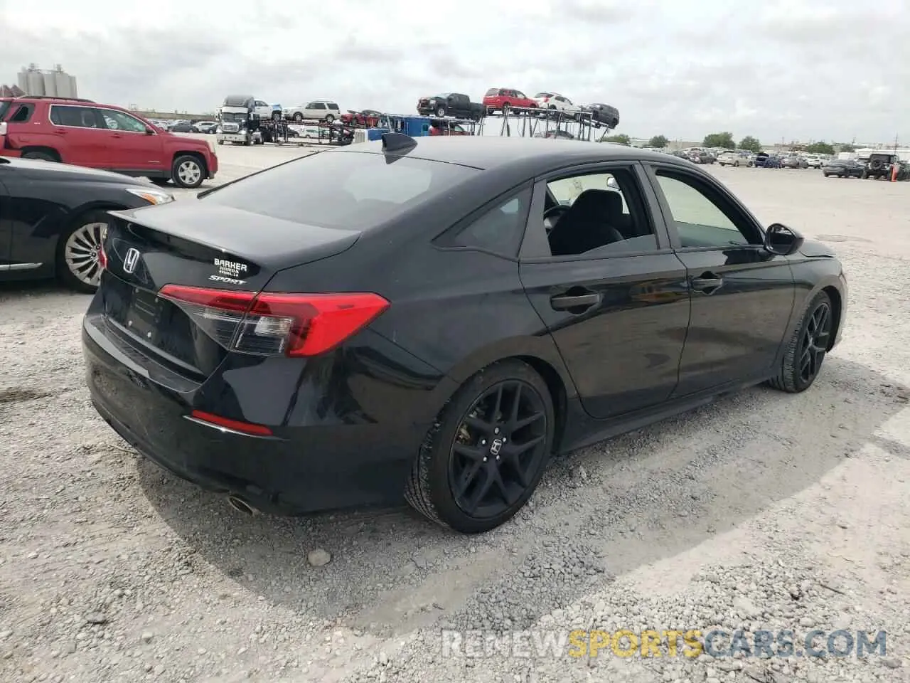 3 Photograph of a damaged car 2HGFE2F59NH609084 HONDA CIVIC 2022
