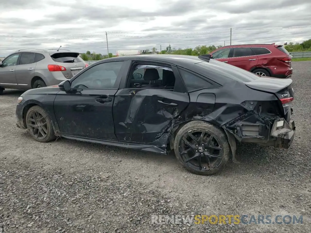 2 Photograph of a damaged car 2HGFE2F5XNH124100 HONDA CIVIC 2022