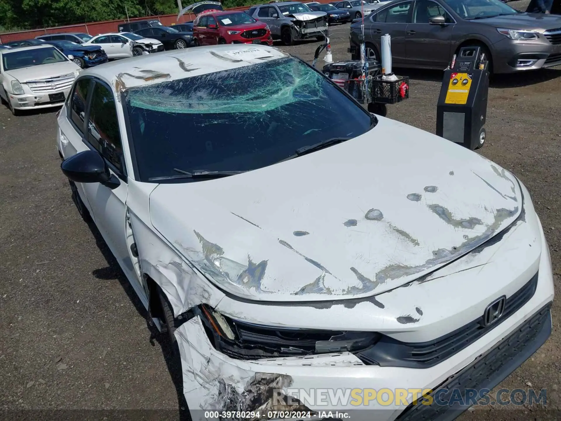6 Photograph of a damaged car 2HGFE2F5XNH505221 HONDA CIVIC 2022