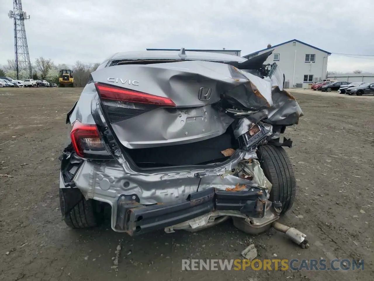 6 Photograph of a damaged car 2HGFE2F5XNH511357 HONDA CIVIC 2022