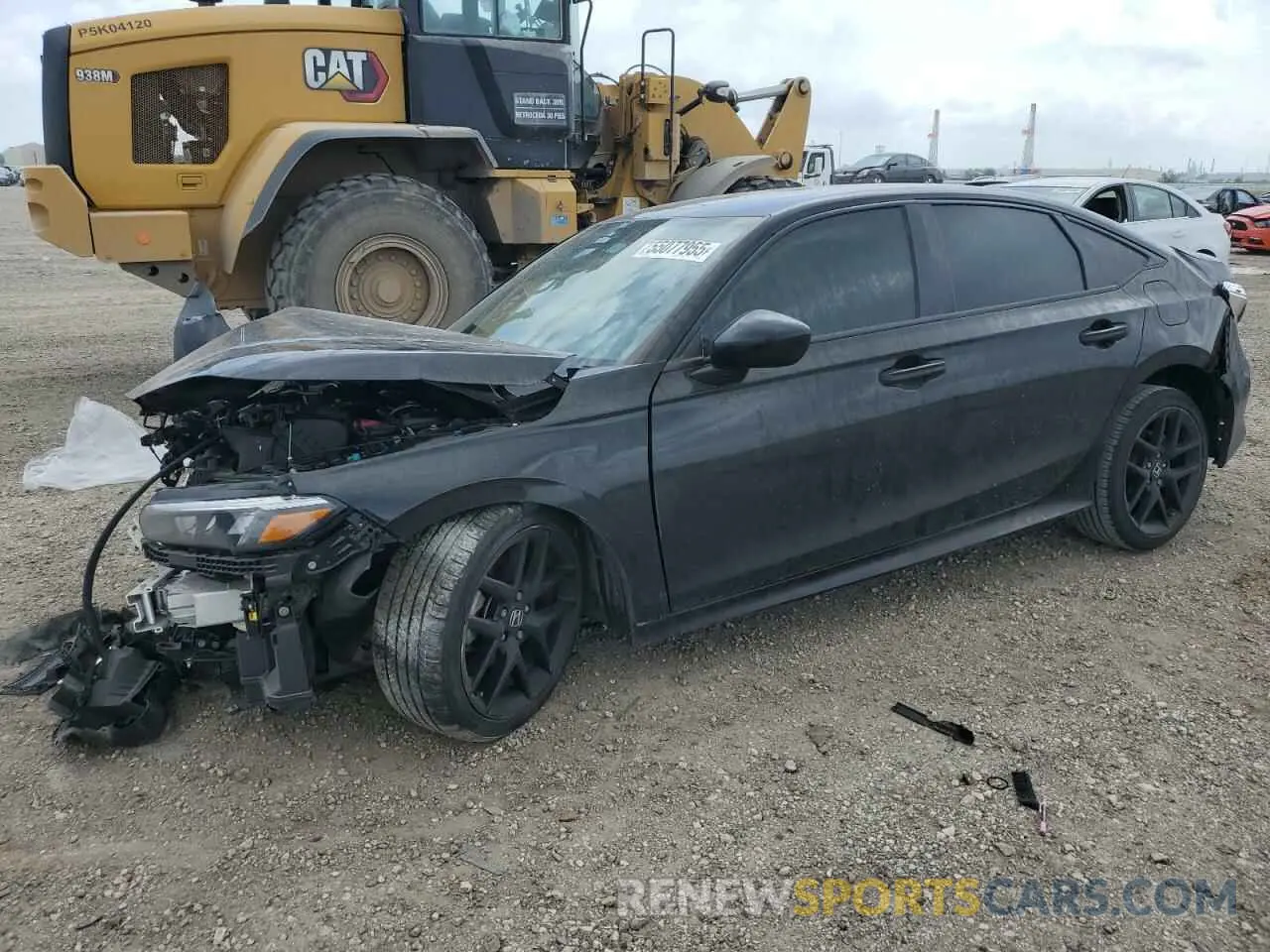 1 Photograph of a damaged car 2HGFE2F5XNH514937 HONDA CIVIC 2022