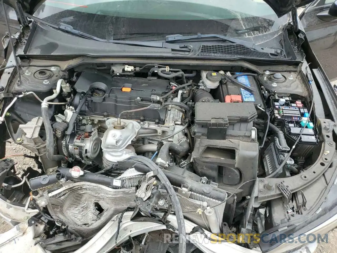 11 Photograph of a damaged car 2HGFE2F5XNH514937 HONDA CIVIC 2022