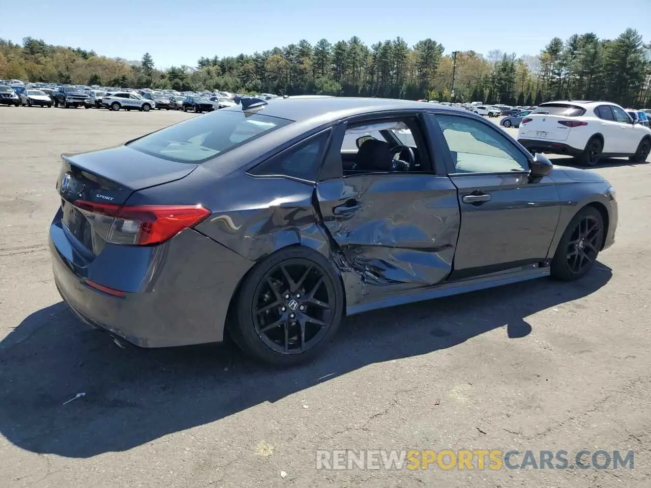 3 Photograph of a damaged car 2HGFE2F5XNH515912 HONDA CIVIC 2022