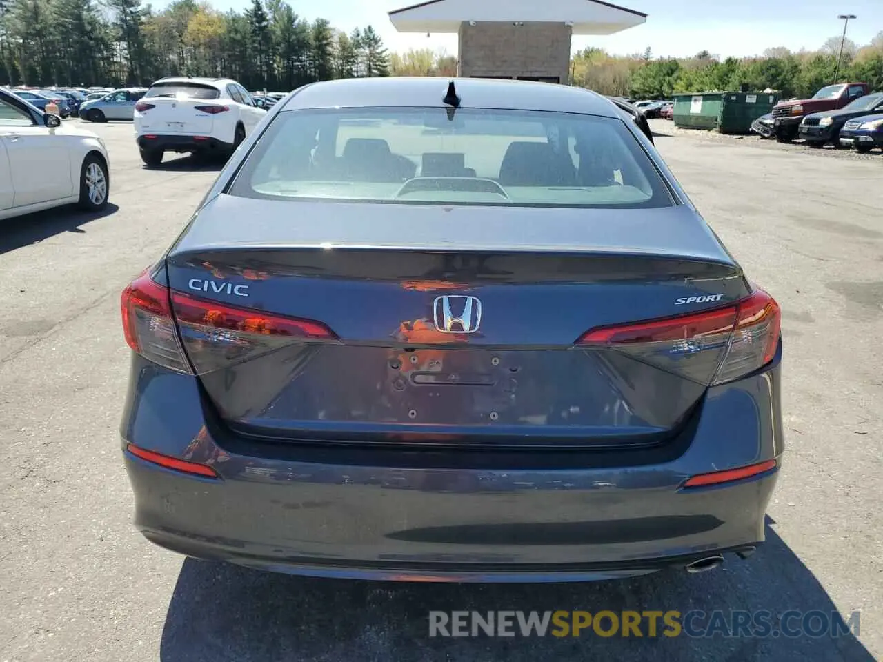 6 Photograph of a damaged car 2HGFE2F5XNH515912 HONDA CIVIC 2022