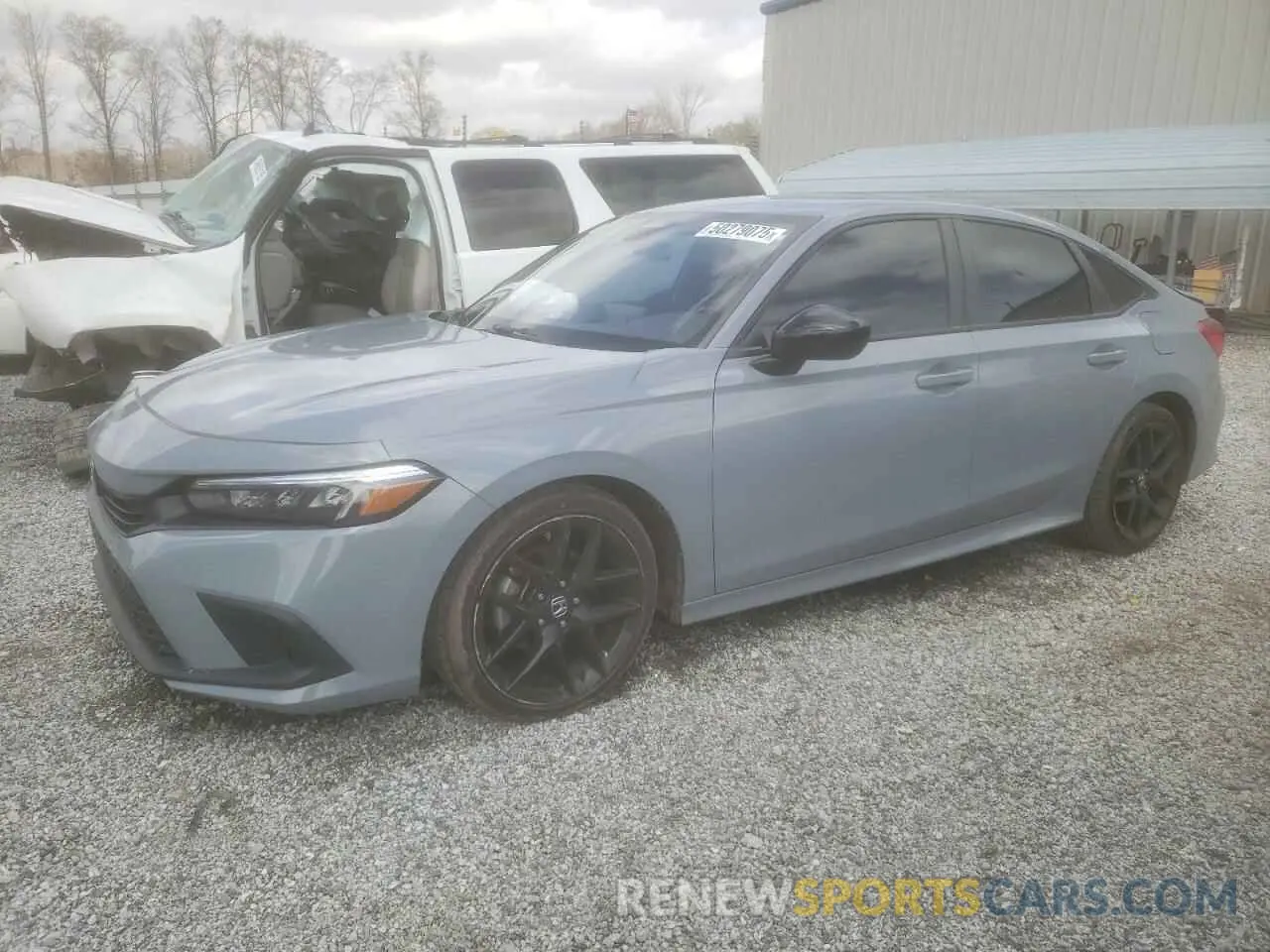 1 Photograph of a damaged car 2HGFE2F5XNH519538 HONDA CIVIC 2022