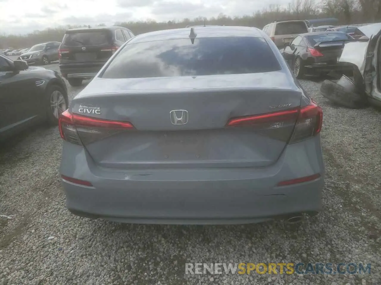 6 Photograph of a damaged car 2HGFE2F5XNH519538 HONDA CIVIC 2022