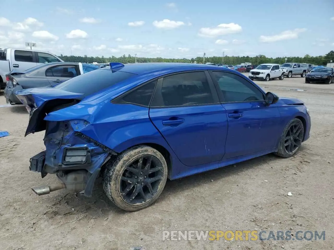 3 Photograph of a damaged car 2HGFE2F5XNH521404 HONDA CIVIC 2022