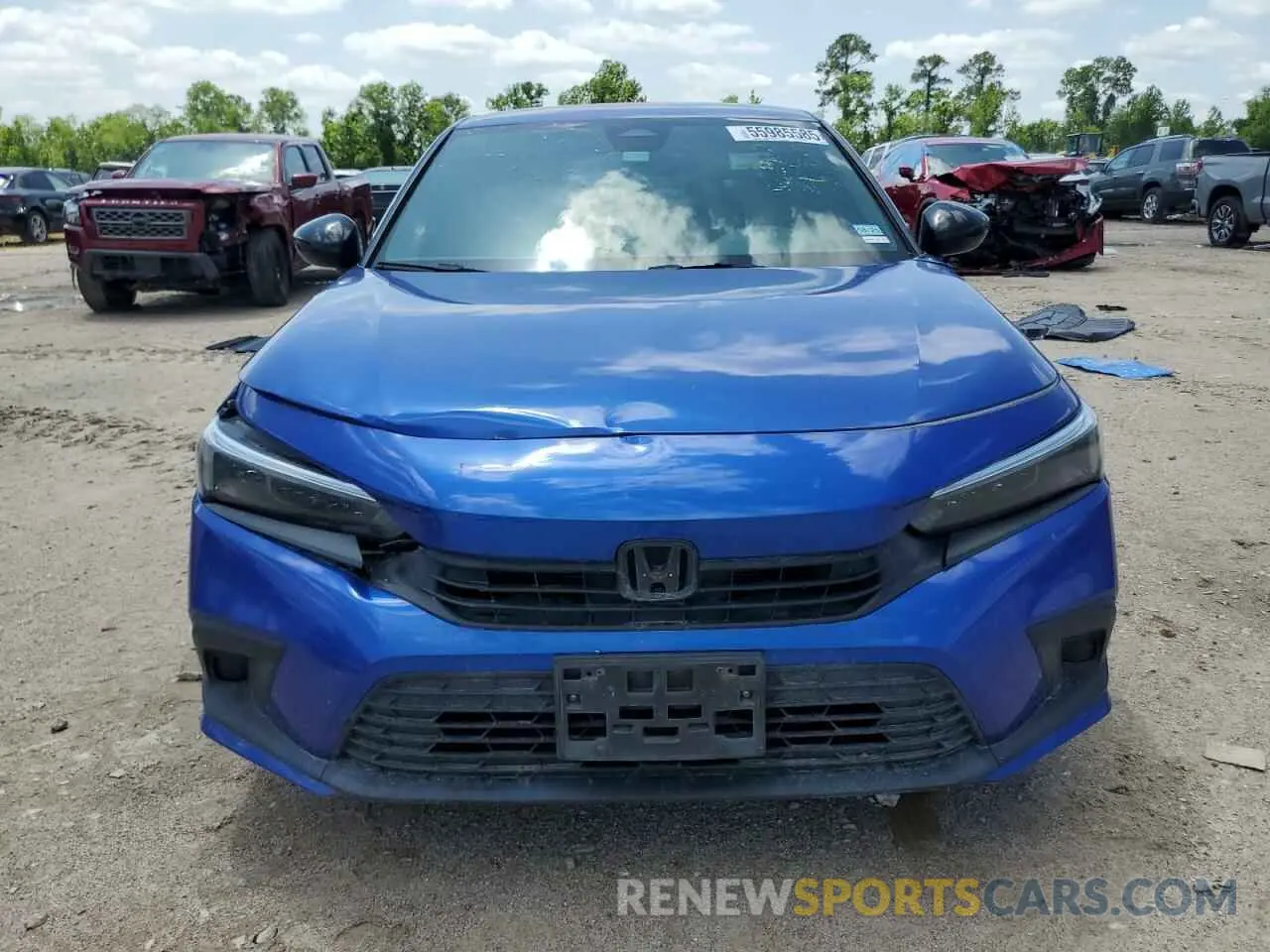 5 Photograph of a damaged car 2HGFE2F5XNH521404 HONDA CIVIC 2022