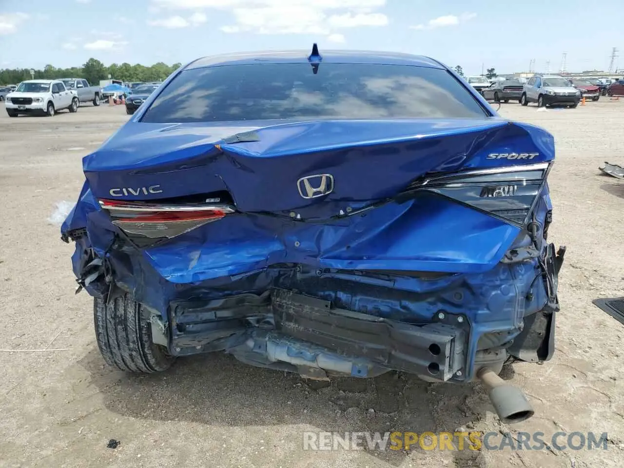 6 Photograph of a damaged car 2HGFE2F5XNH521404 HONDA CIVIC 2022