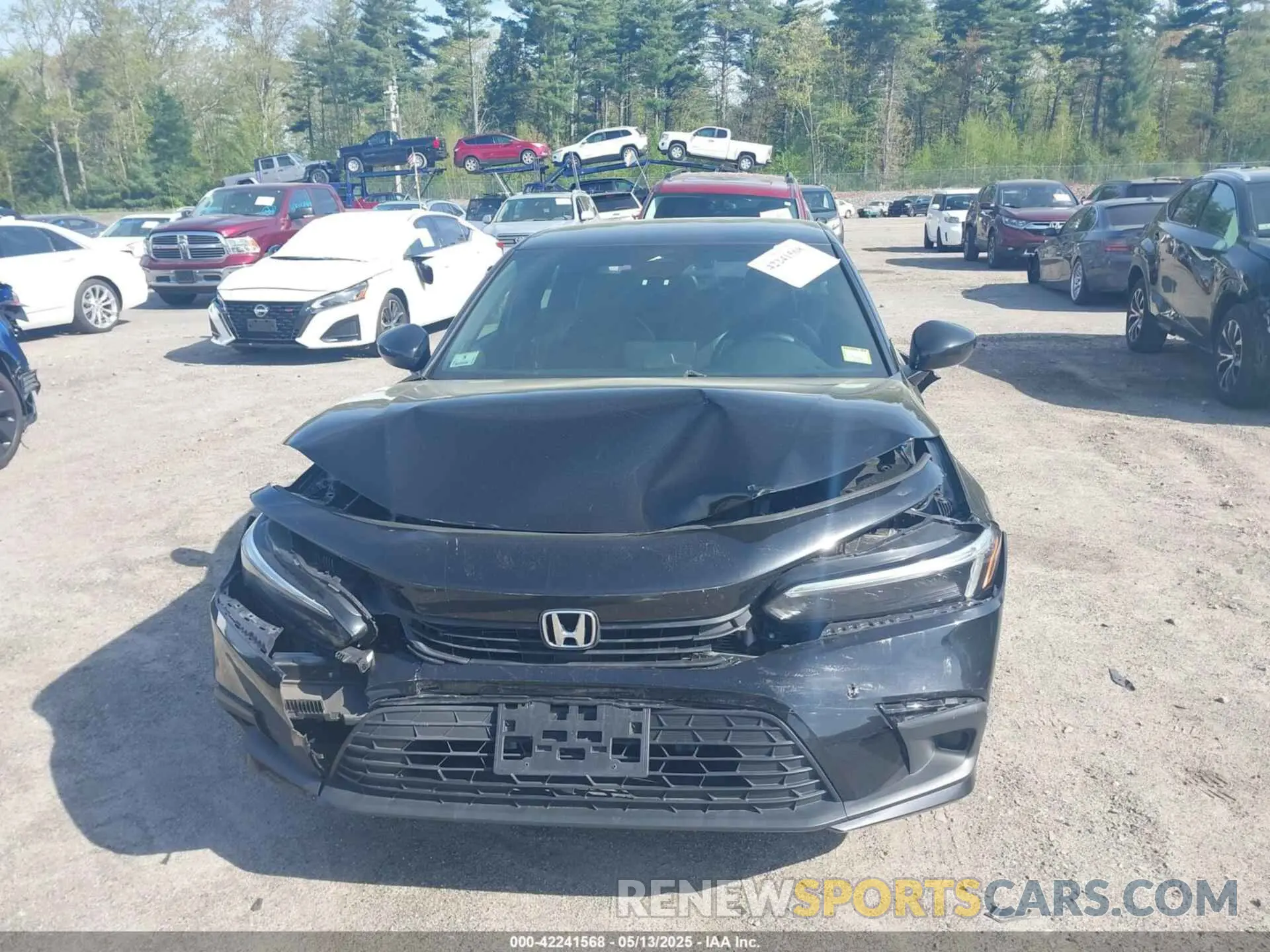 12 Photograph of a damaged car 2HGFE2F5XNH527381 HONDA CIVIC 2022