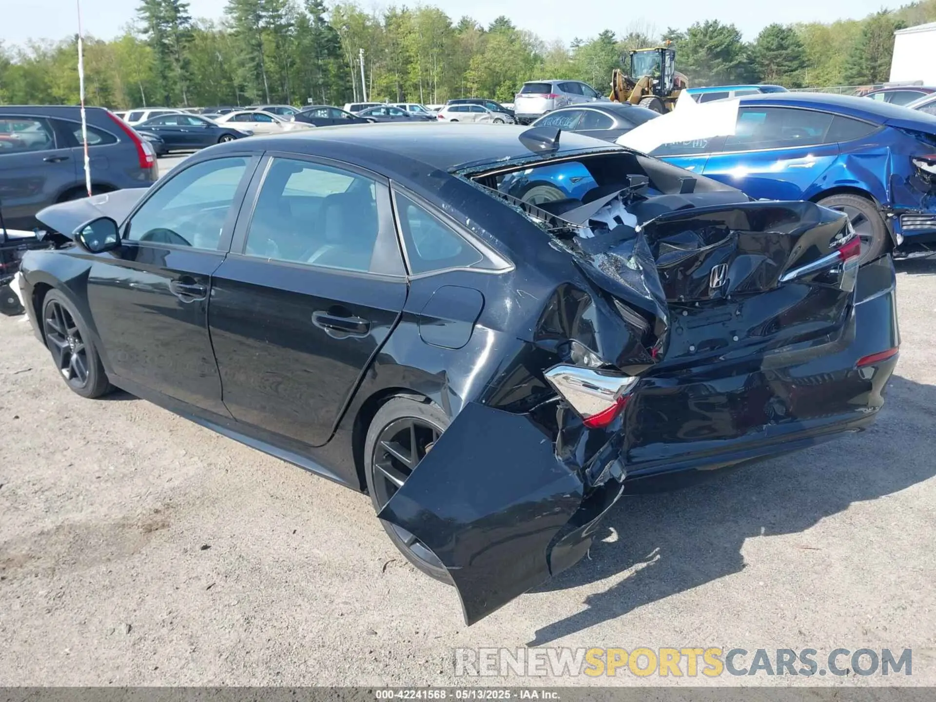3 Photograph of a damaged car 2HGFE2F5XNH527381 HONDA CIVIC 2022