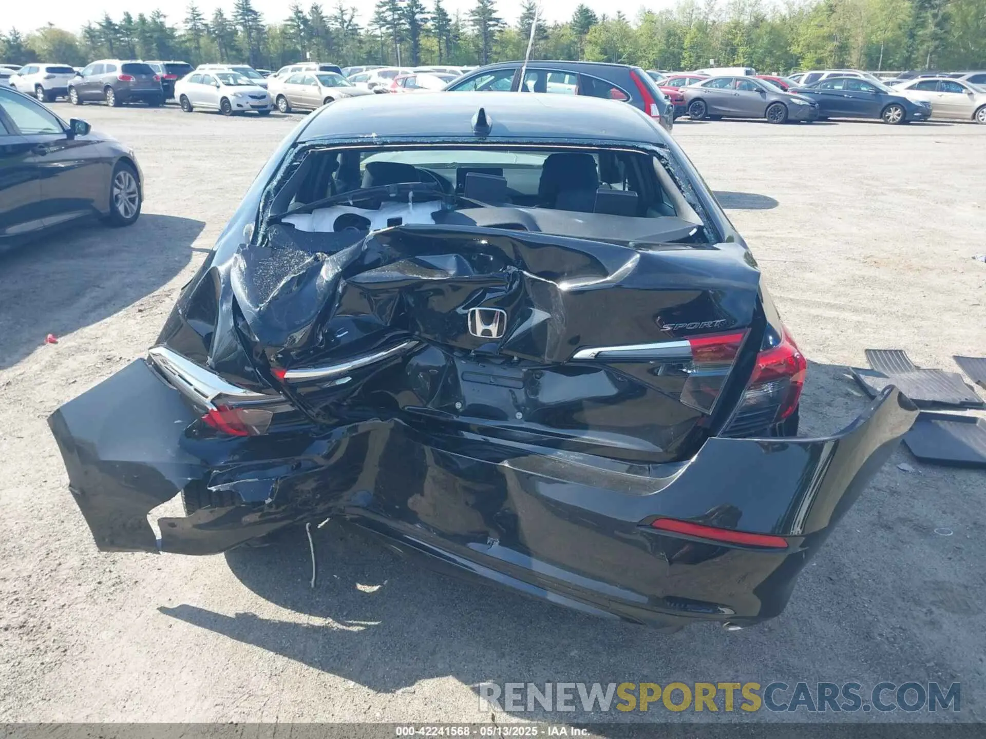 6 Photograph of a damaged car 2HGFE2F5XNH527381 HONDA CIVIC 2022