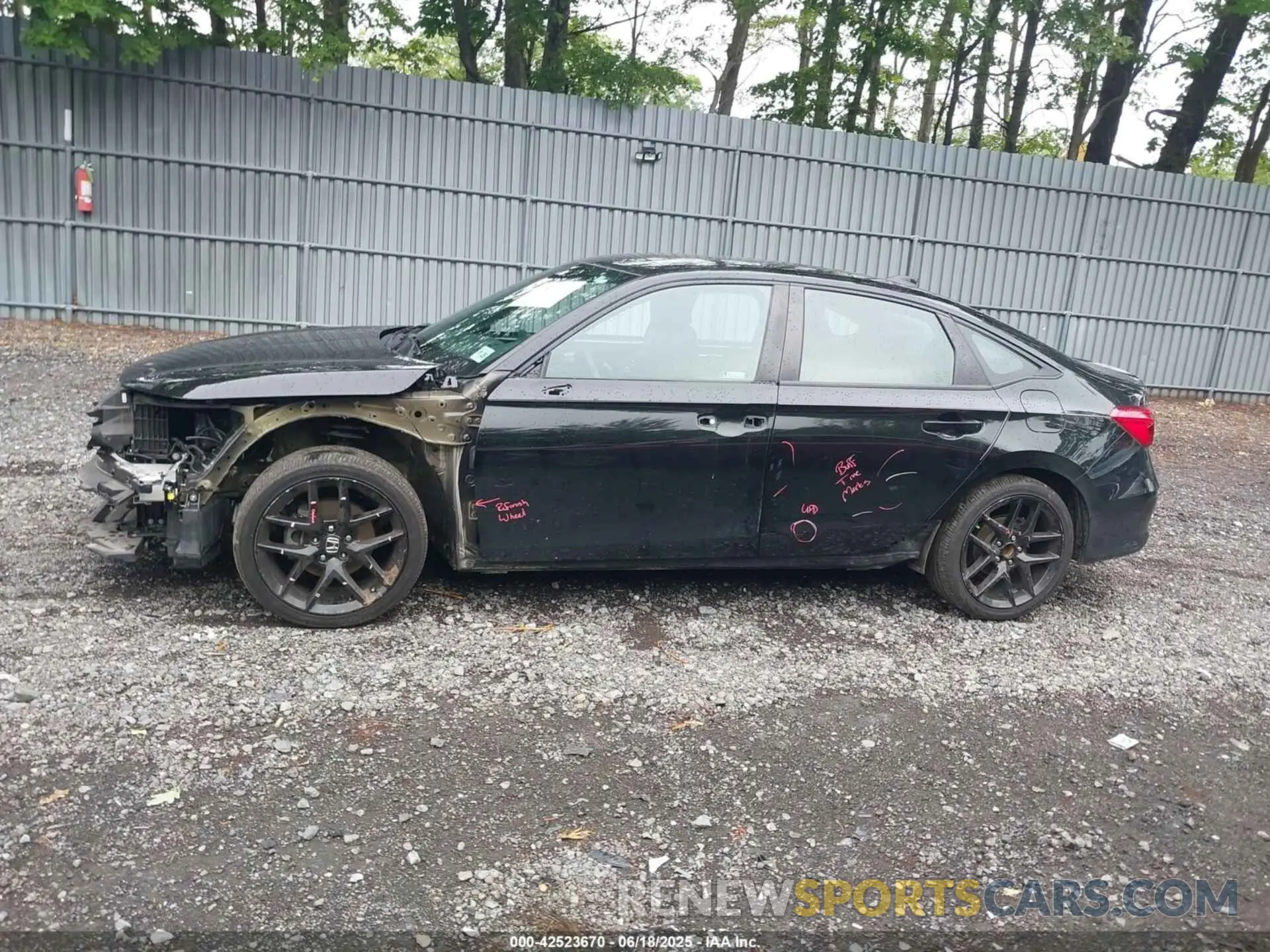 14 Photograph of a damaged car 2HGFE2F5XNH530684 HONDA CIVIC 2022