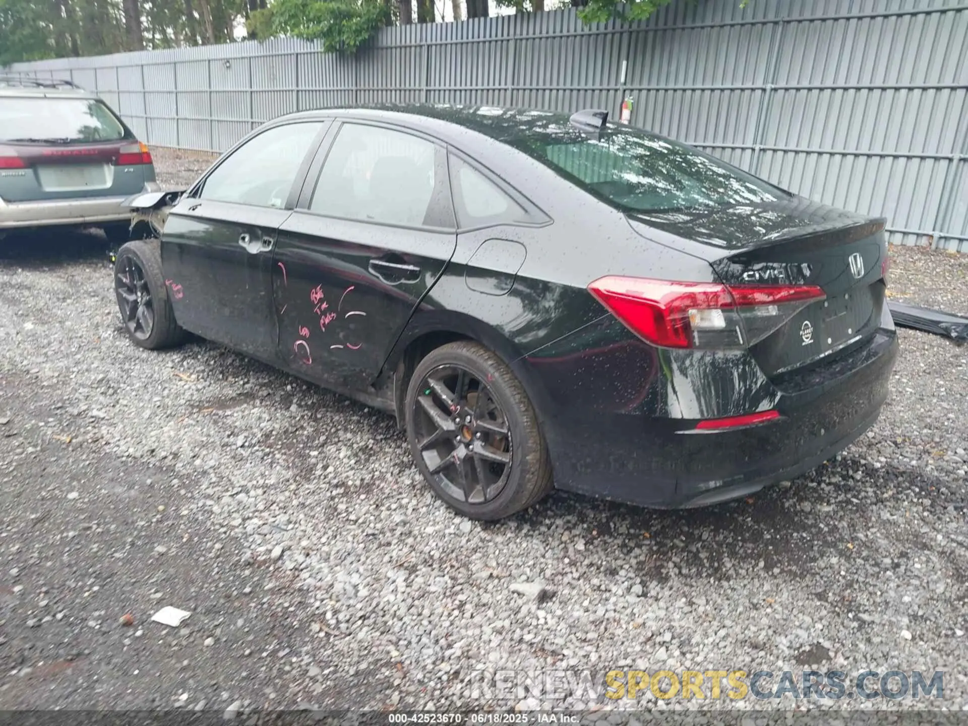 3 Photograph of a damaged car 2HGFE2F5XNH530684 HONDA CIVIC 2022