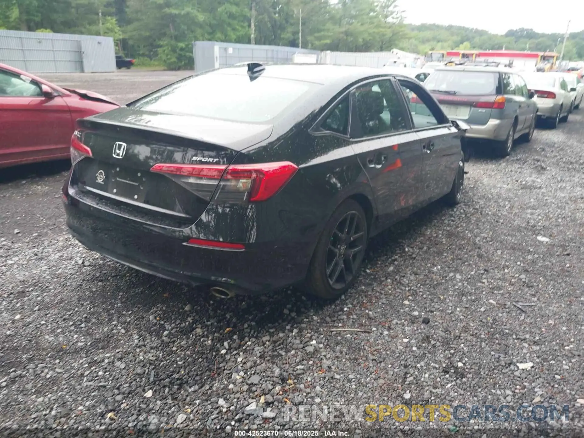 4 Photograph of a damaged car 2HGFE2F5XNH530684 HONDA CIVIC 2022