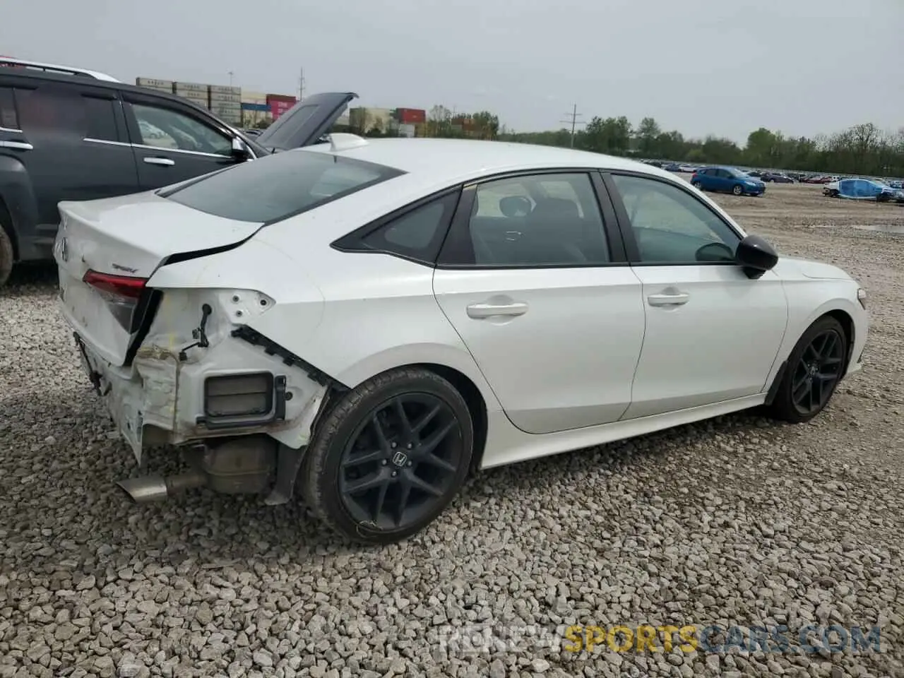 3 Photograph of a damaged car 2HGFE2F5XNH535805 HONDA CIVIC 2022