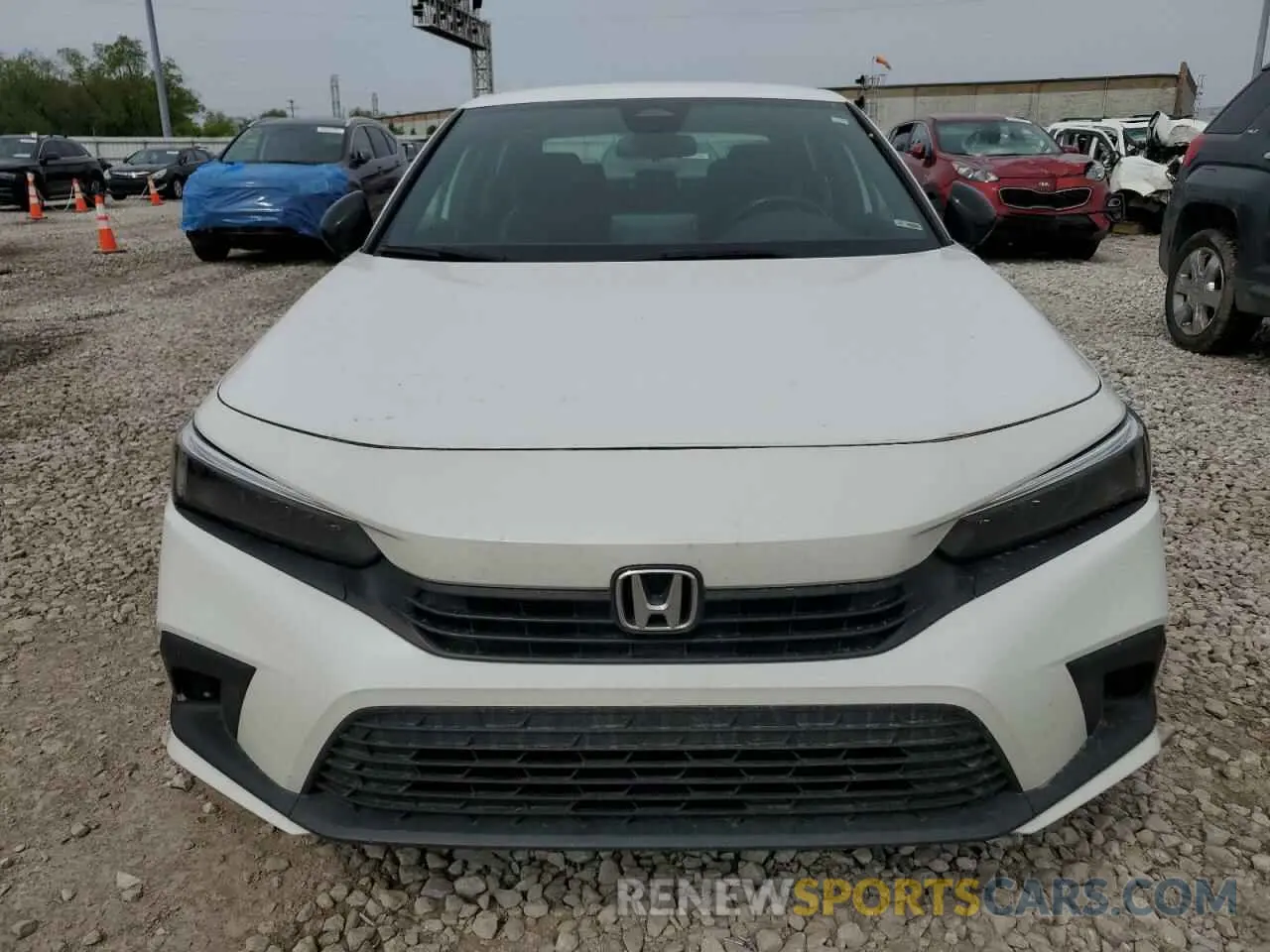 5 Photograph of a damaged car 2HGFE2F5XNH535805 HONDA CIVIC 2022