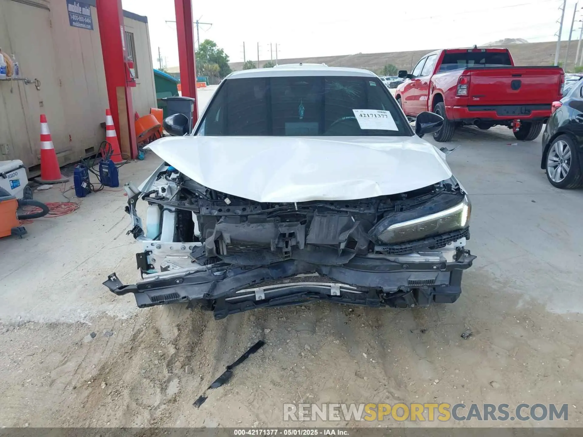 6 Photograph of a damaged car 2HGFE2F5XNH538882 HONDA CIVIC 2022
