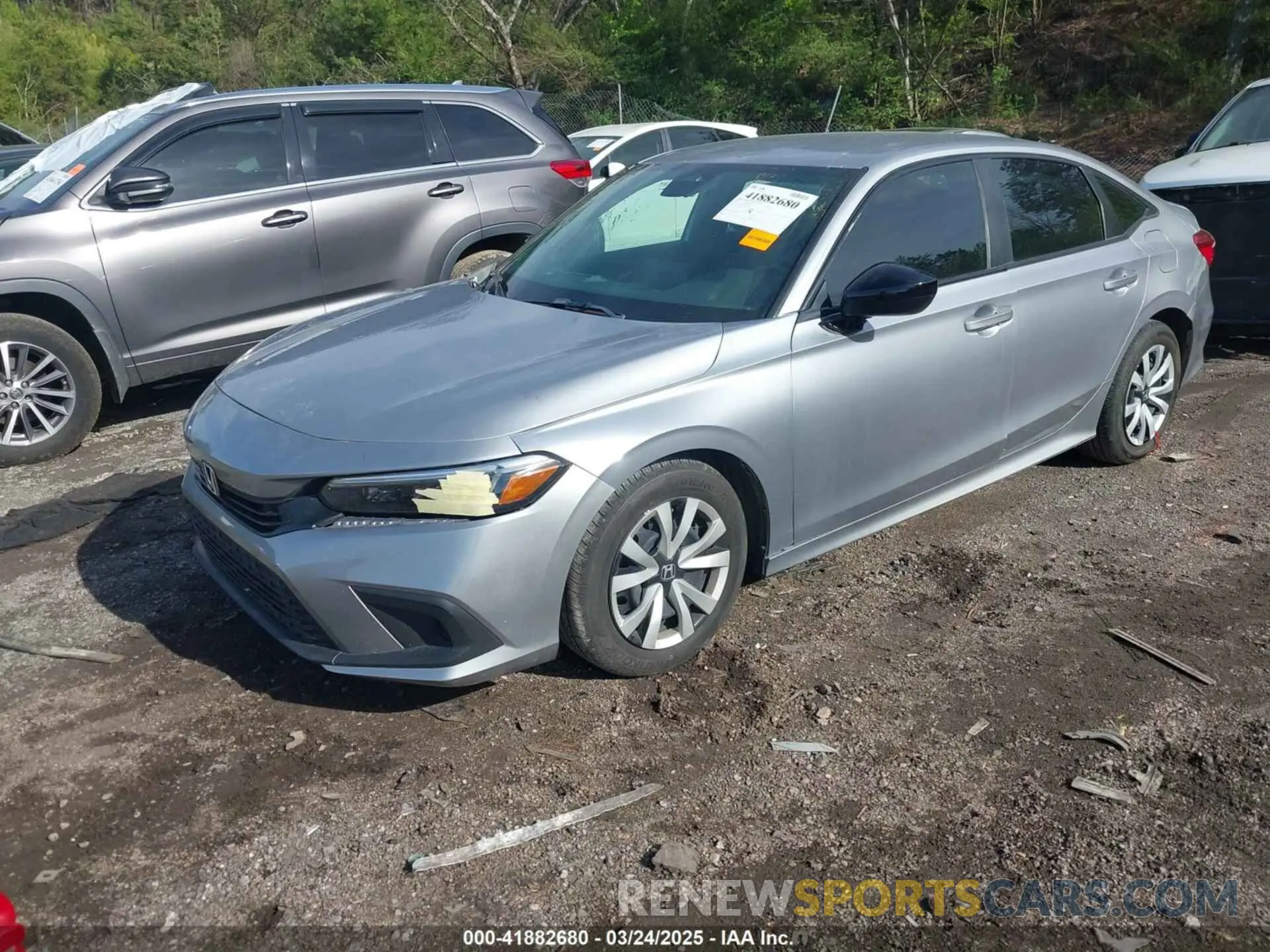 2 Photograph of a damaged car 2HGFE2F5XNH539174 HONDA CIVIC 2022