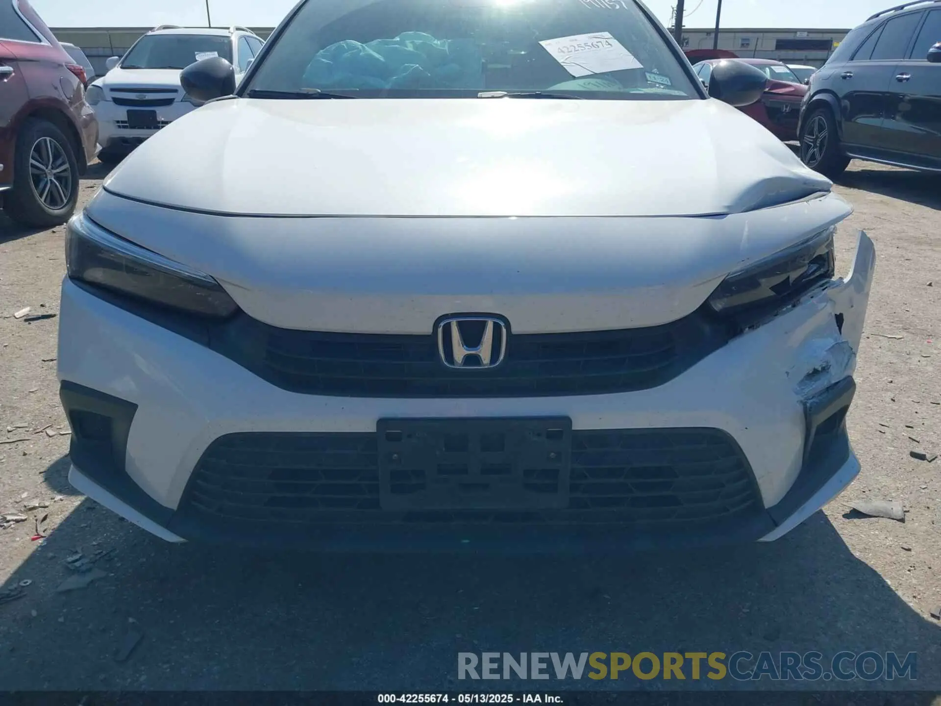 11 Photograph of a damaged car 2HGFE2F5XNH544875 HONDA CIVIC 2022