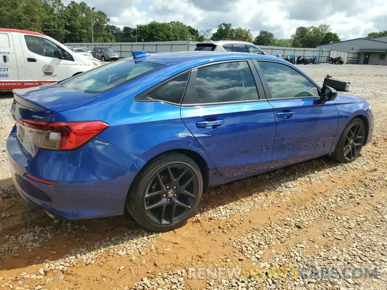 3 Photograph of a damaged car 2HGFE2F5XNH558095 HONDA CIVIC 2022