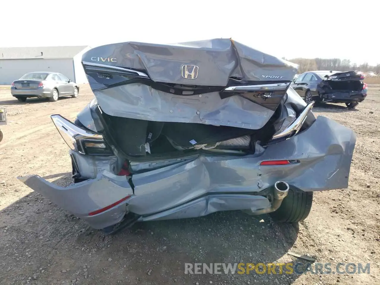 6 Photograph of a damaged car 2HGFE2F5XNH565533 HONDA CIVIC 2022