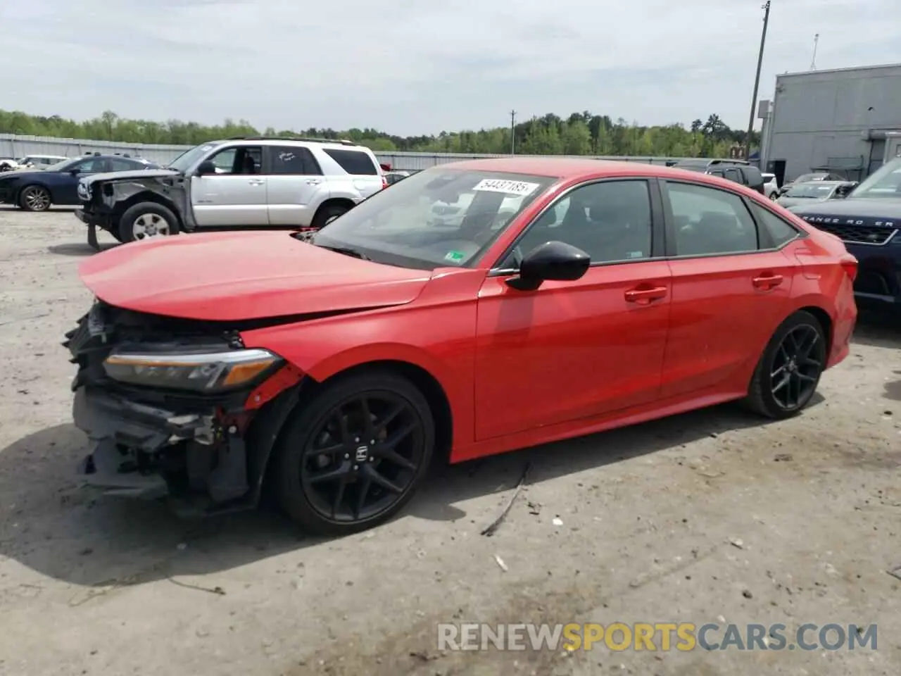 1 Photograph of a damaged car 2HGFE2F5XNH567914 HONDA CIVIC 2022