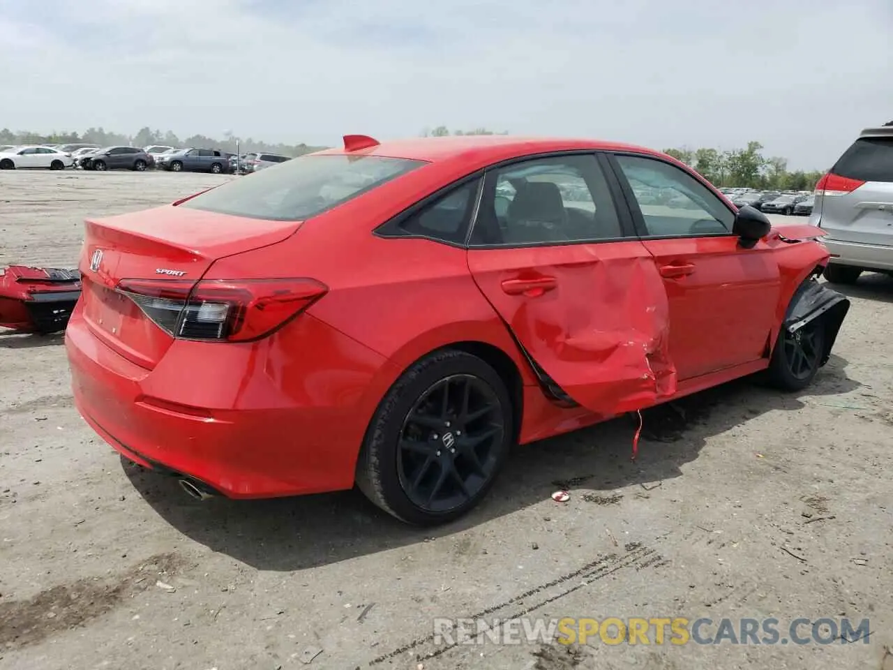 3 Photograph of a damaged car 2HGFE2F5XNH567914 HONDA CIVIC 2022