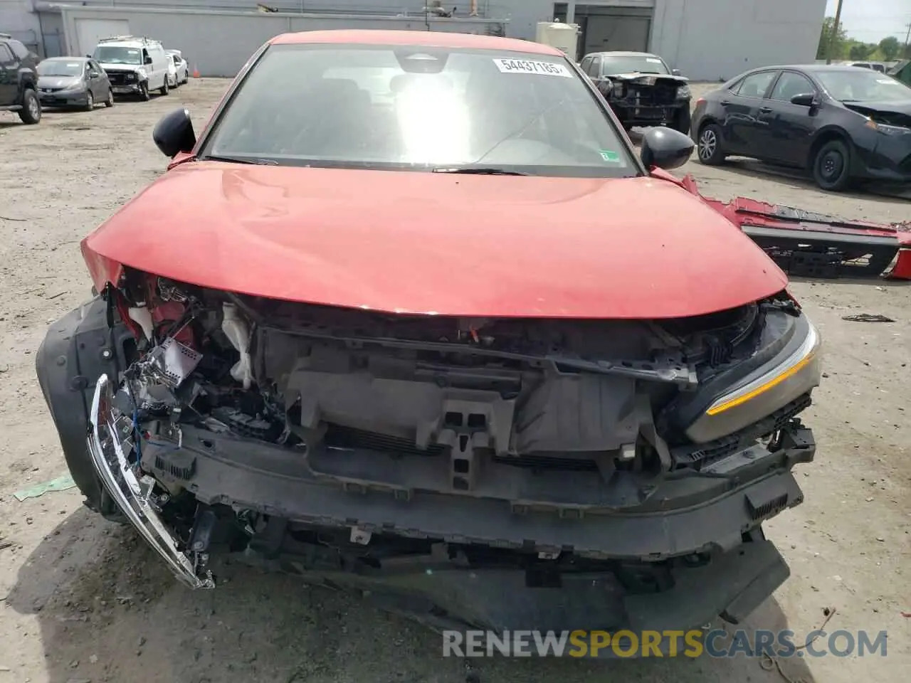 5 Photograph of a damaged car 2HGFE2F5XNH567914 HONDA CIVIC 2022