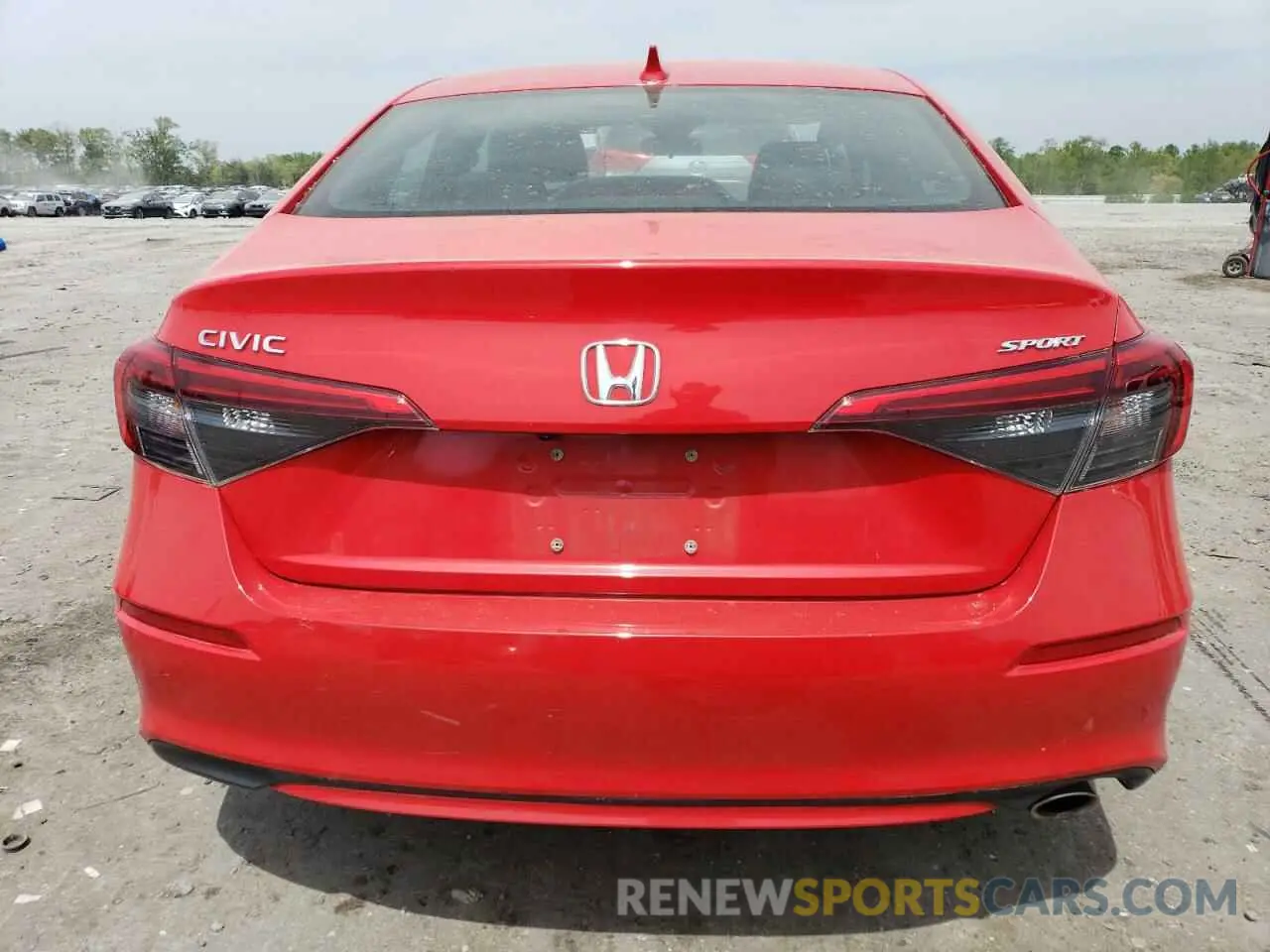 6 Photograph of a damaged car 2HGFE2F5XNH567914 HONDA CIVIC 2022
