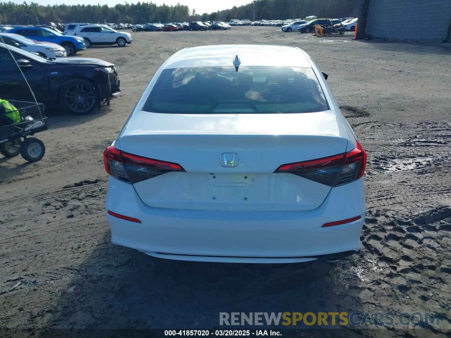 16 Photograph of a damaged car 2HGFE2F5XNH575494 HONDA CIVIC 2022