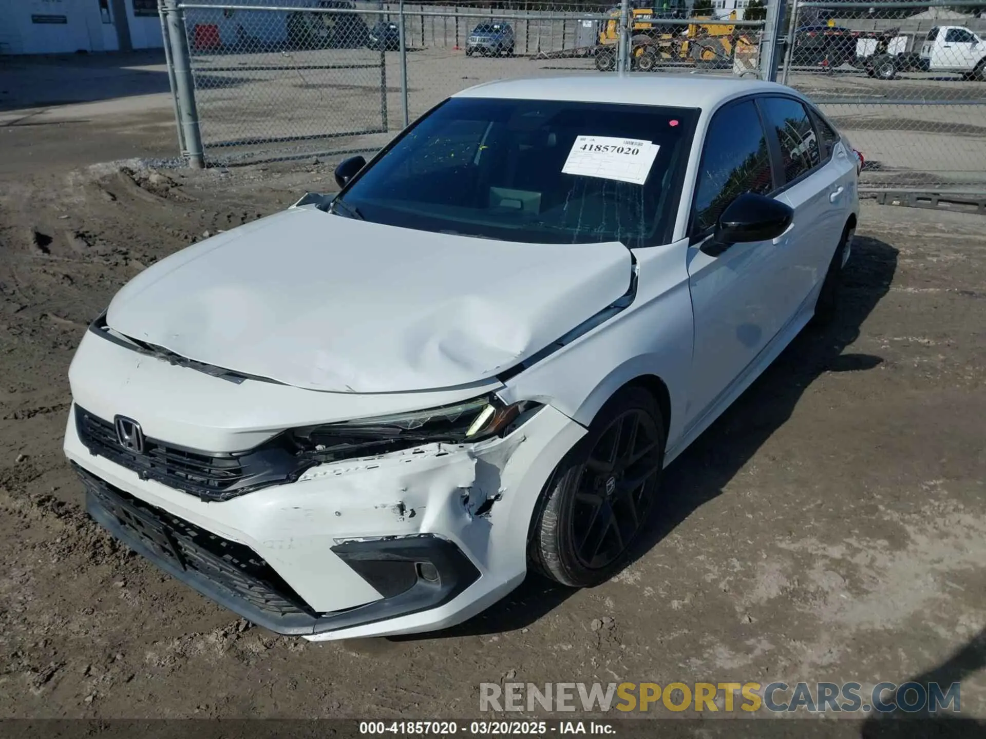 2 Photograph of a damaged car 2HGFE2F5XNH575494 HONDA CIVIC 2022