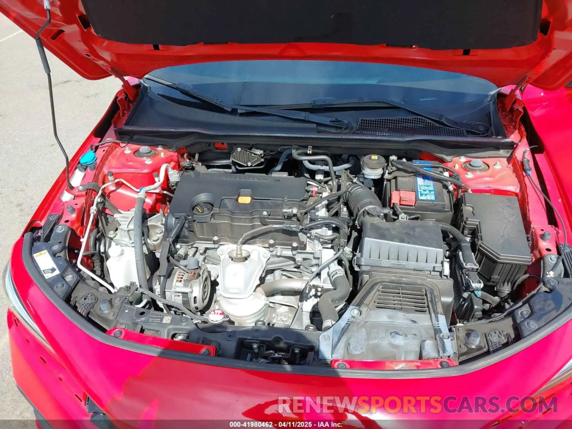 10 Photograph of a damaged car 2HGFE2F5XNH577942 HONDA CIVIC 2022
