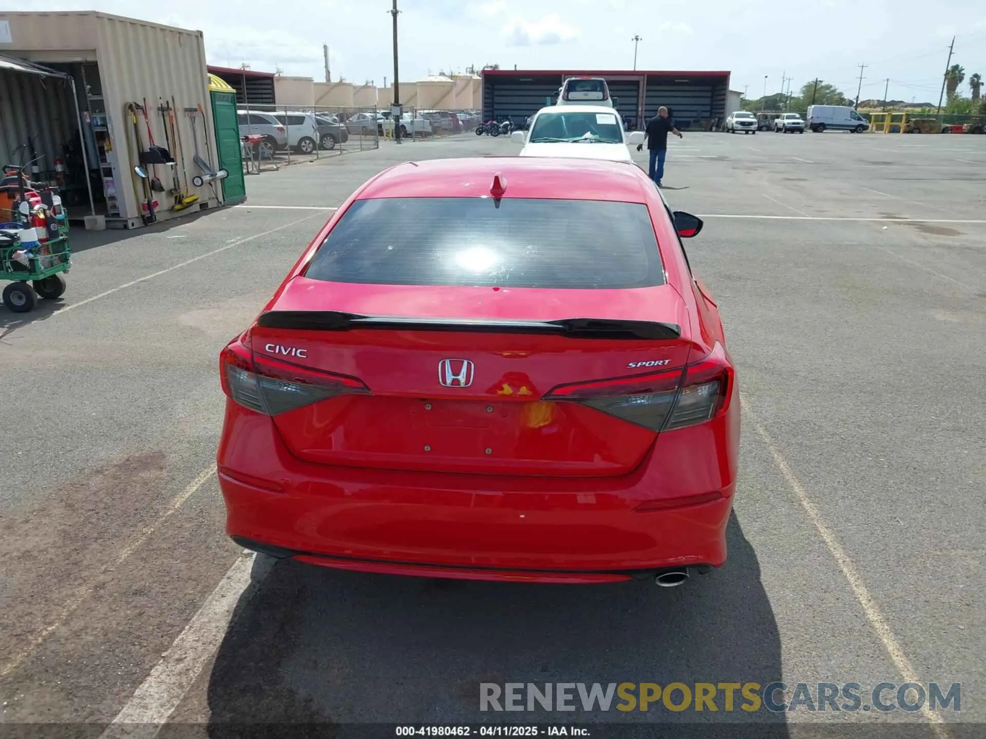 16 Photograph of a damaged car 2HGFE2F5XNH577942 HONDA CIVIC 2022