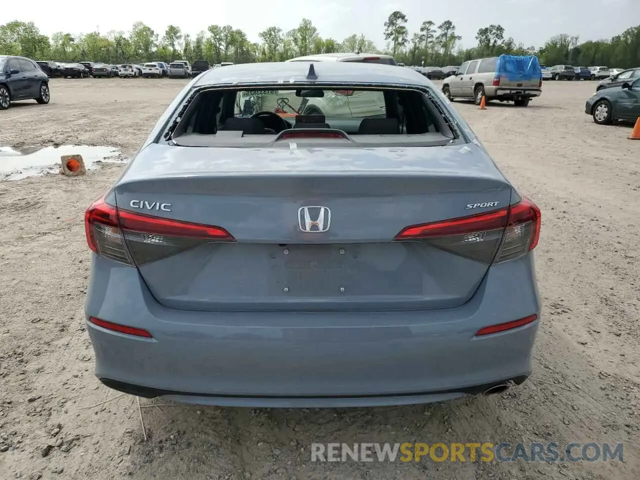 6 Photograph of a damaged car 2HGFE2F5XNH587113 HONDA CIVIC 2022