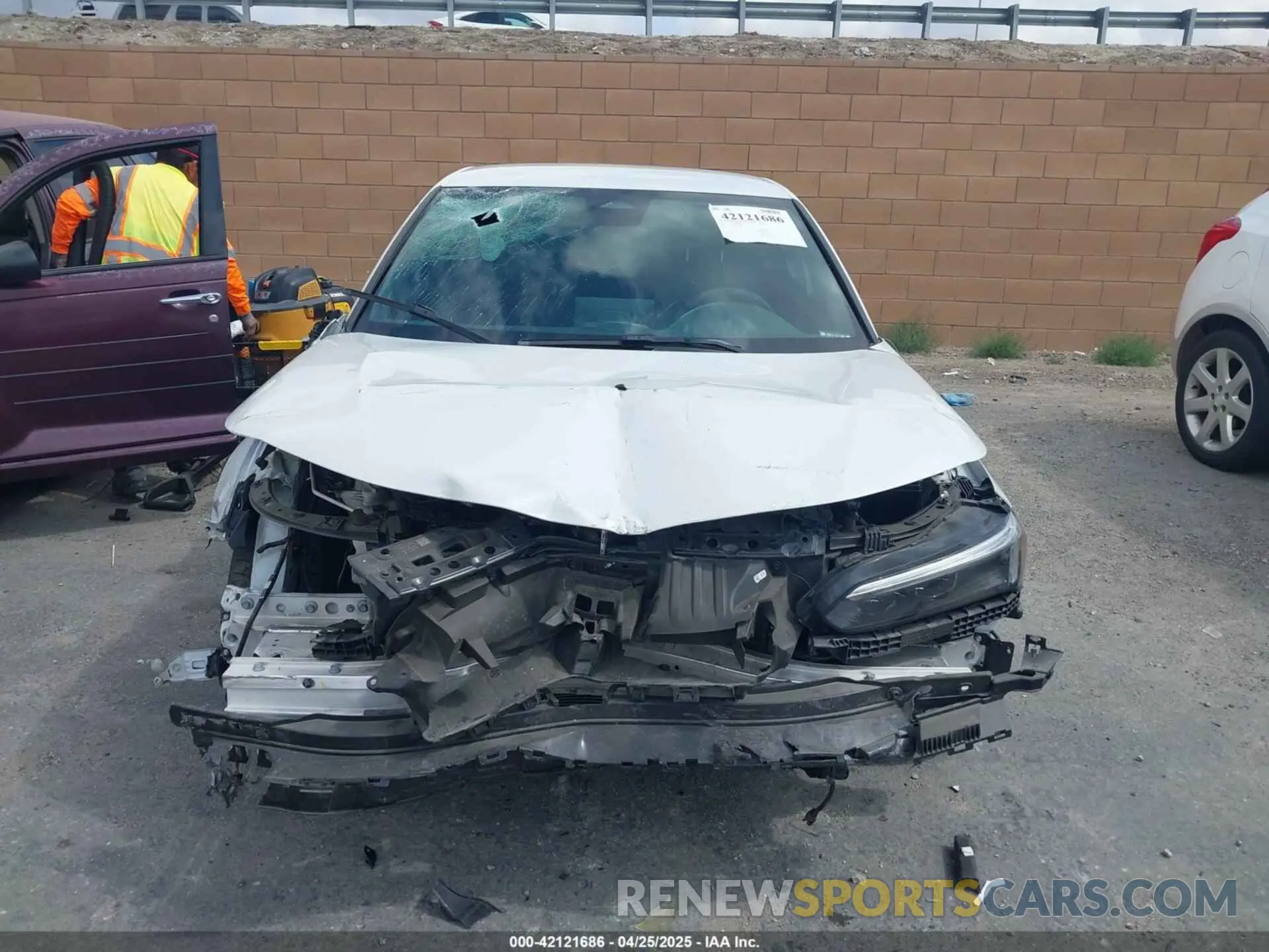 11 Photograph of a damaged car 2HGFE2F5XNH590187 HONDA CIVIC 2022