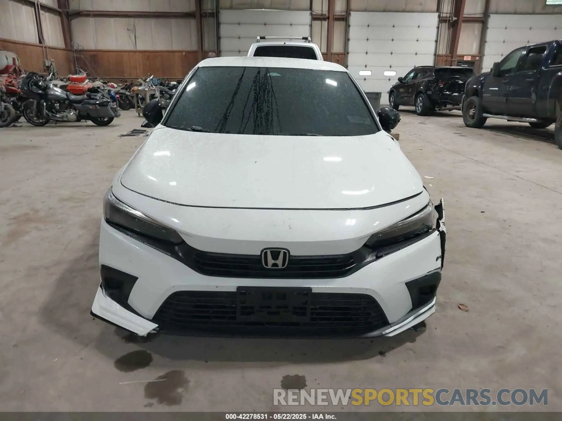 12 Photograph of a damaged car 2HGFE2F5XNH593705 HONDA CIVIC 2022