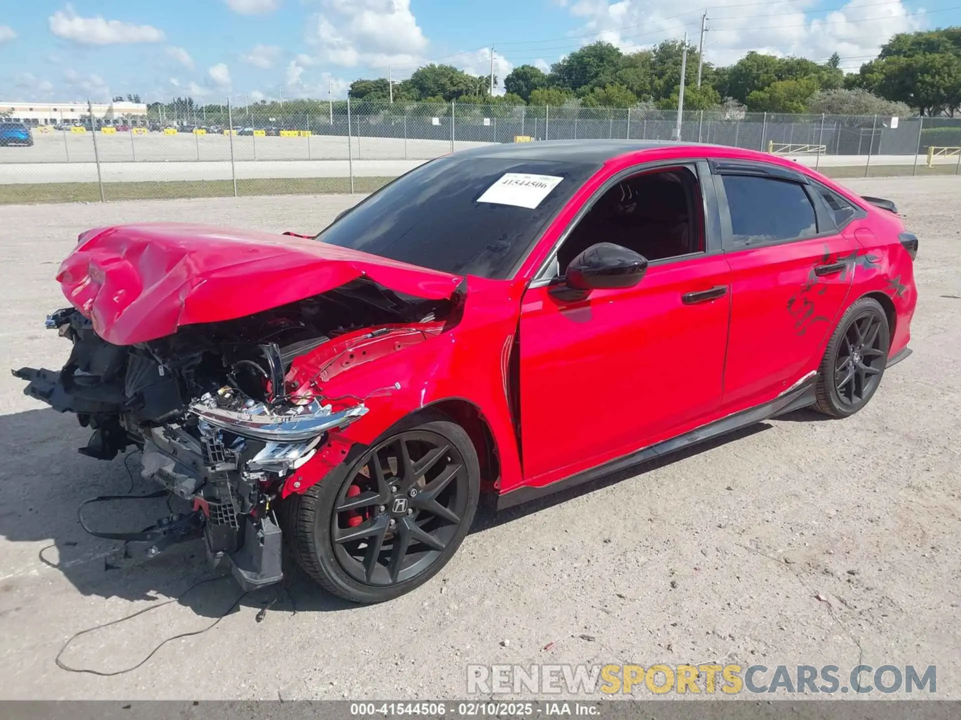 2 Photograph of a damaged car 2HGFE2F5XNH599343 HONDA CIVIC 2022